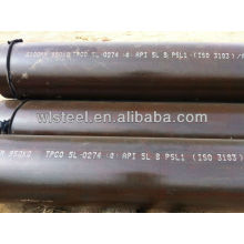 high quality api 5l grade b steel pipe 600USD/TON-800USD/TON